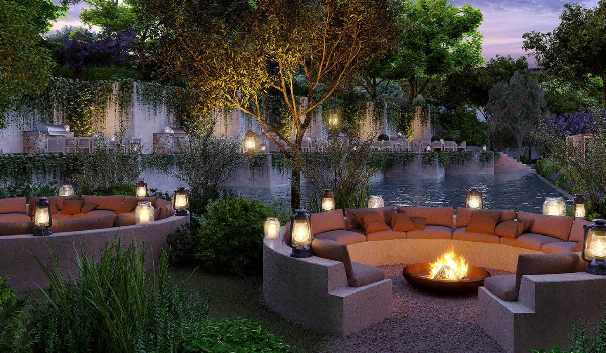 Fire Pit & Relax Forest